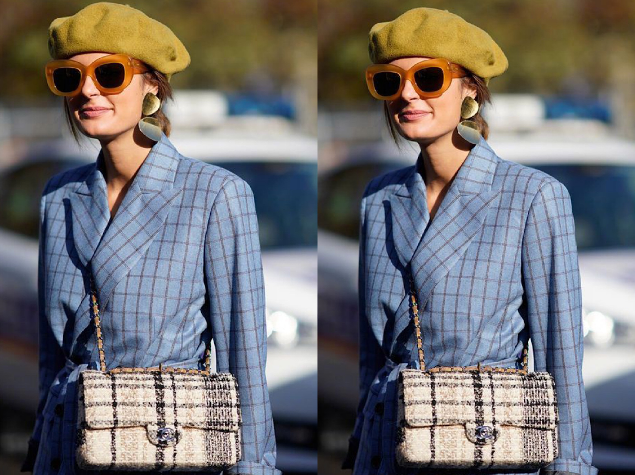 国字脸脸颊凹陷适合戴贝雷帽吗,哪种脸戴贝雷帽好看