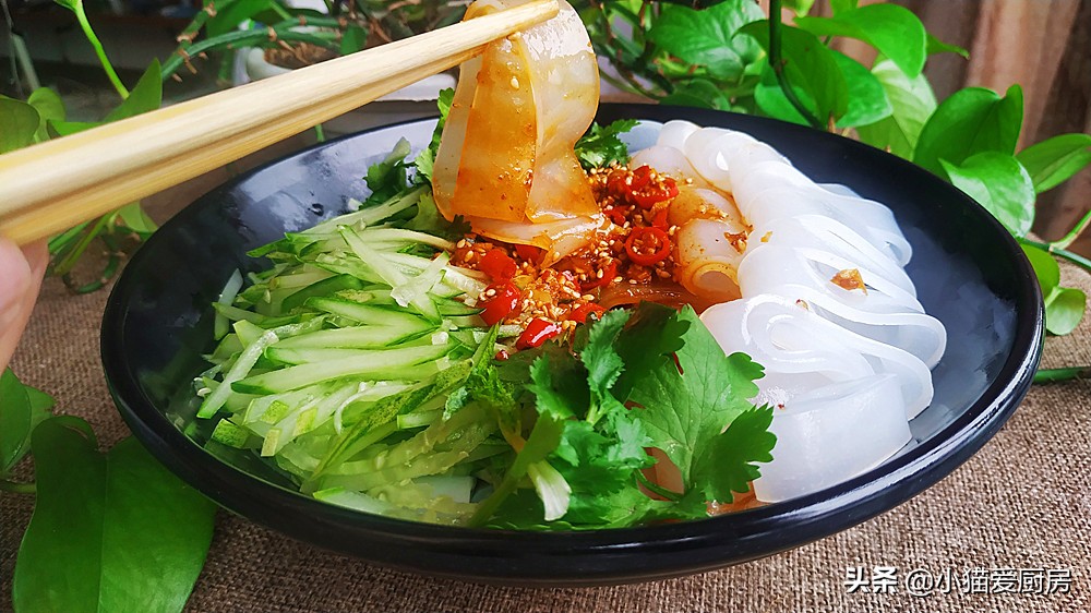 如何在家做凉皮凉粉,在家可以做凉皮和凉粉