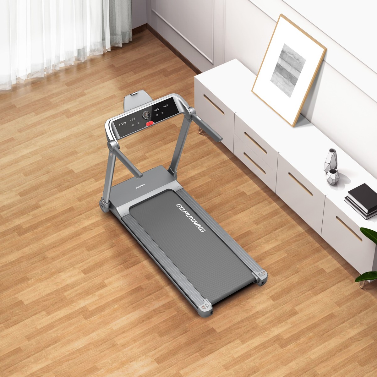 宅家跑步拒绝秋膘，光荣亲选磁悬浮减震跑步机深度体验