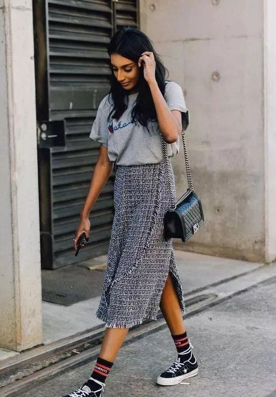 小腿袜穿搭显高显瘦显腿长,显瘦显高显腿长的半腿袜