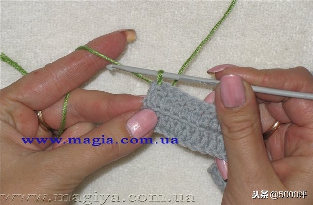 倒钩短针收边,倒钩针收边的视频教程