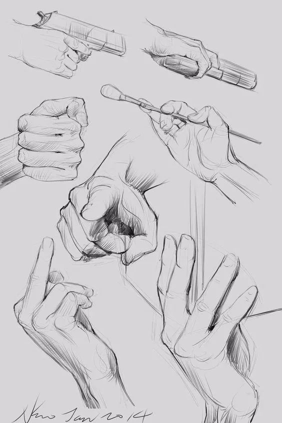 双十一要到了，这一百只手送给你们！随便“剁”！随便画