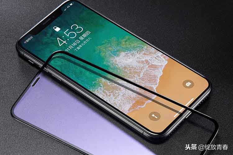 苹果x防指纹高清钢化膜,苹果x钢化膜防指纹