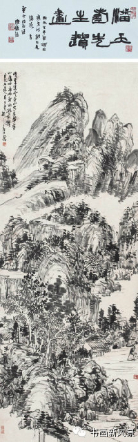 中国绘画大师潘天寿花鸟真迹雅赏,潘天寿诗画作品欣赏