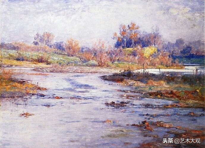扎伊努林画家风景油画作品欣赏,美国油画家史蒂夫索杰风景画欣赏