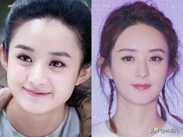 赵丽颖与娜扎古装,赵丽颖和娜扎靠画眉拿下时尚圈