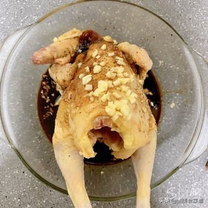 老鸡烤箱烤鸡的做法,烤箱烤鸡做法教程脆皮鸡