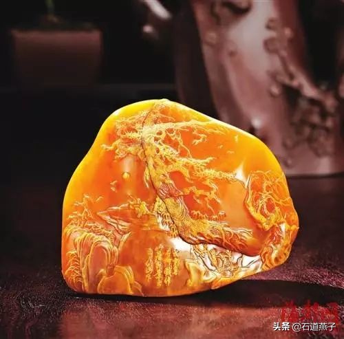 真品田黄及田黄冻石图片大全,天价田黄石及国宝田黄一览