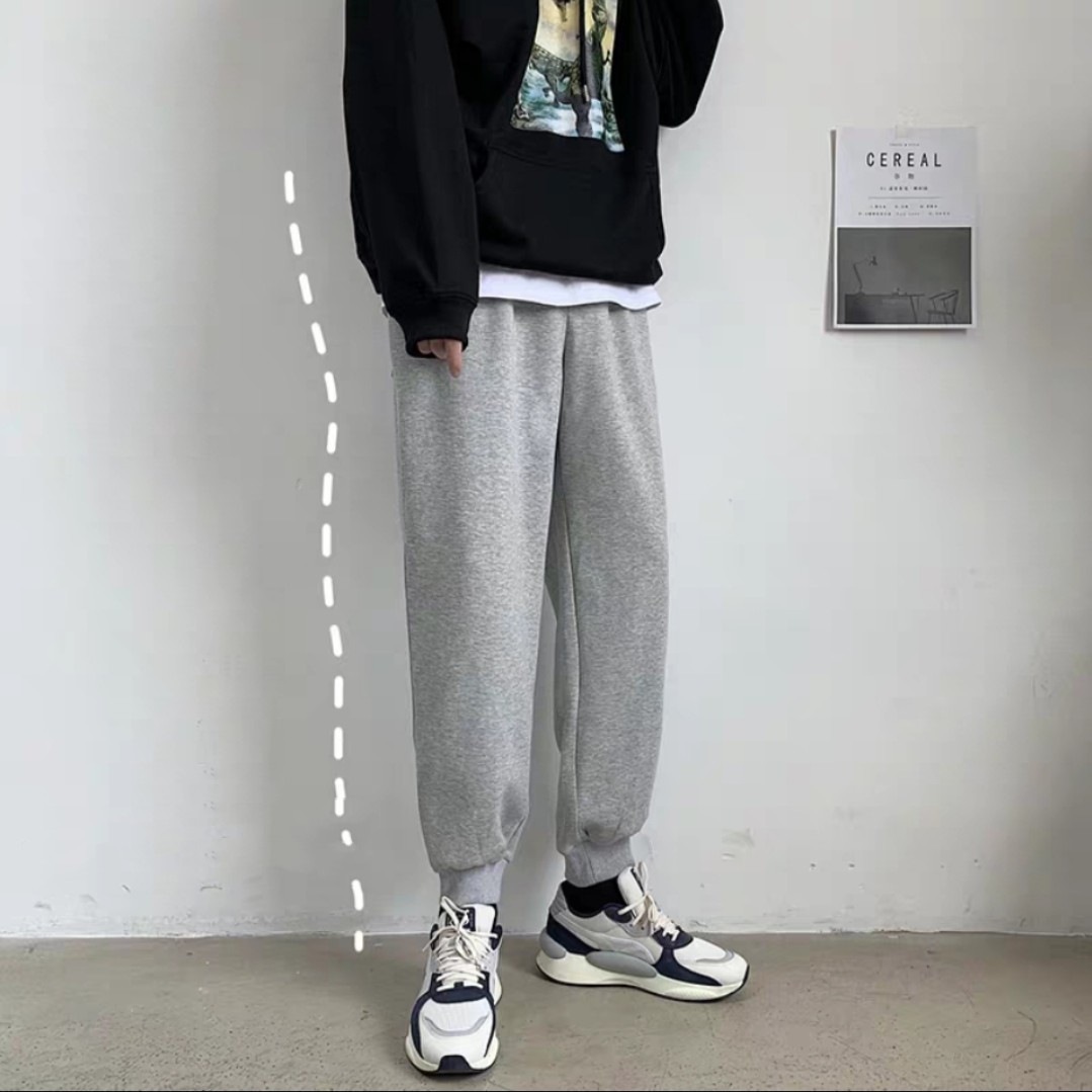 正确的男生束脚裤穿搭,宽松束脚裤怎么搭配男夏季