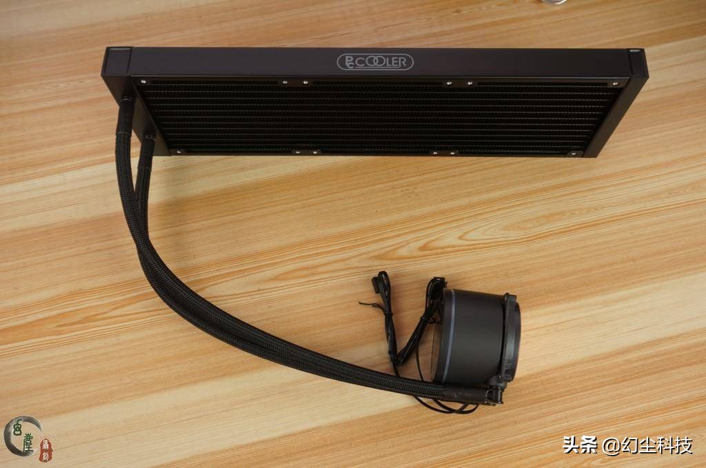 冰神360水冷测评,超频三巨浪360水冷怎么样