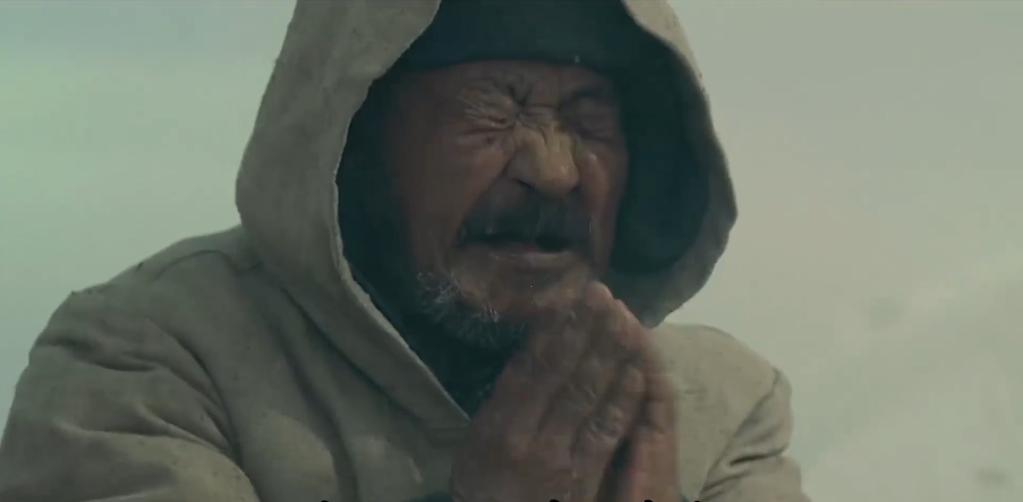 放羊老头跑了三天三夜,放羊老人和狼王