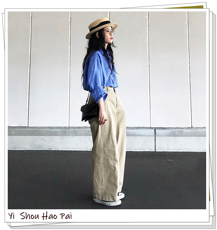 掌握这3个小技巧基础款衬衫穿搭,衬衫搭配小技巧春季也能很时髦