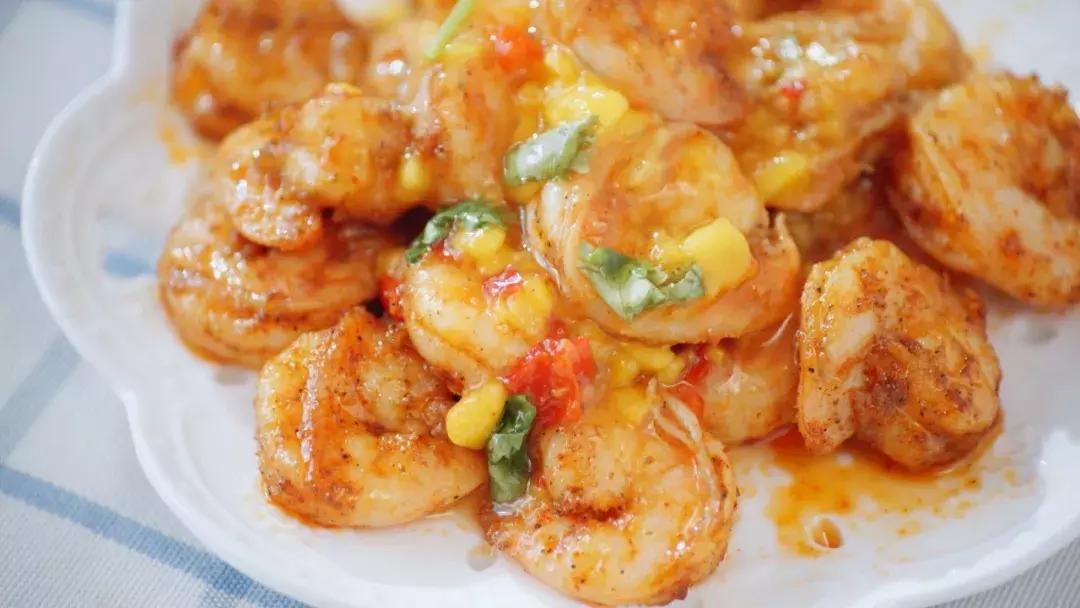 酸辣芒果虾的做法视频,酸辣芒果虾做法大全