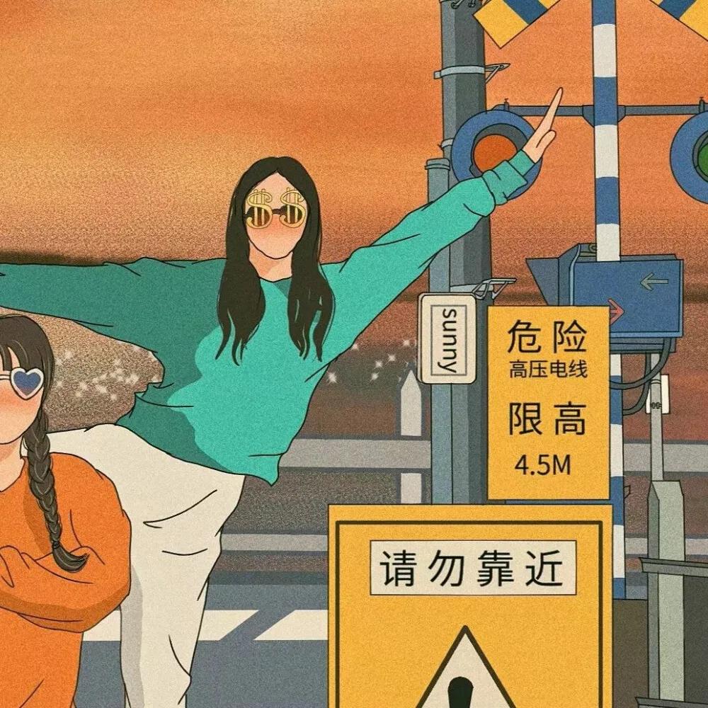 闺蜜头像真人一人一张动漫版,闺蜜头像一人一半唯美动漫真人