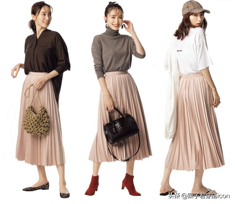 穿搭秋冬半身裙,穿搭半身裙子