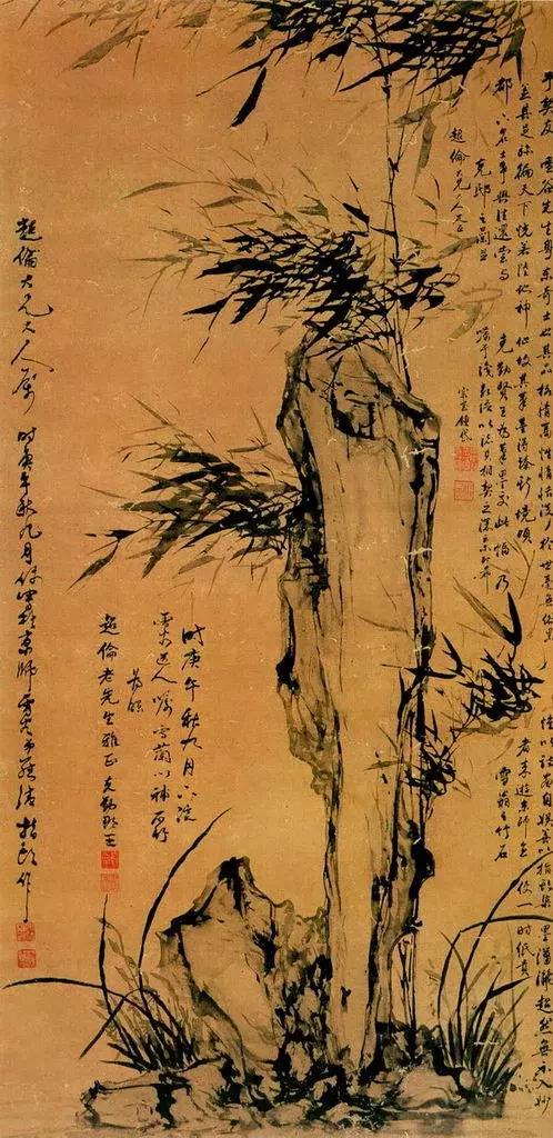 画竹的书画名家,画竹入门基础画法