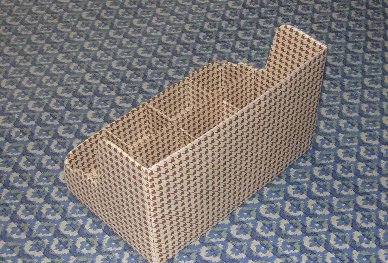 废旧纸板制作收纳盒教程,纸板自制墙壁收纳盒