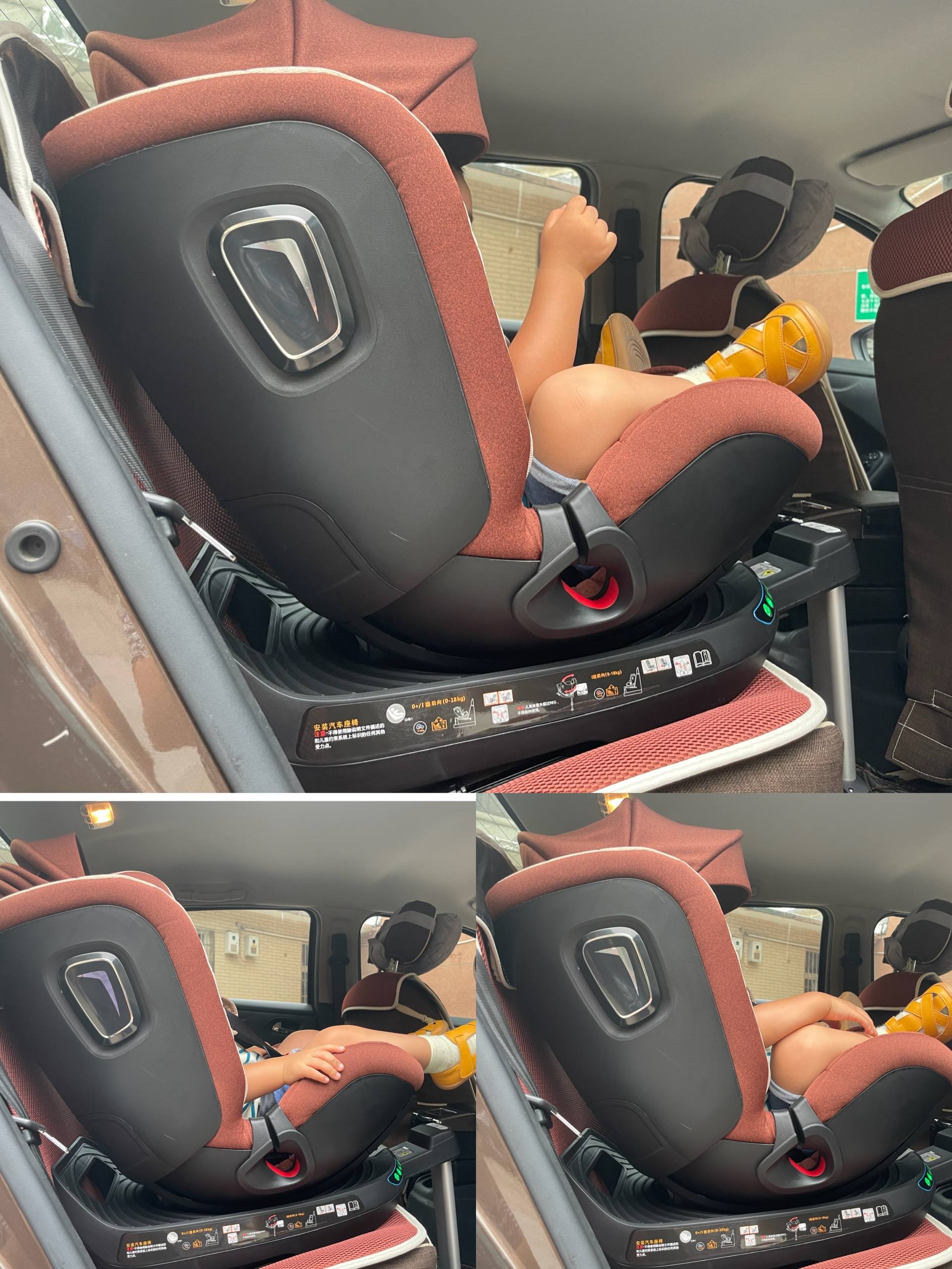 360度儿童安全座椅的安装,宝宝安全出行儿童座椅
