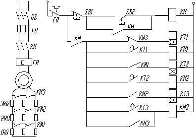 三相异步电动机的启动控制线路图,三相异步电动机控制线路