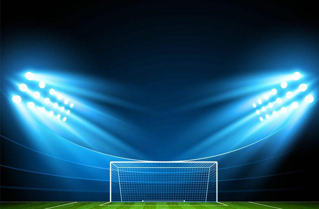 户外足球场LED照明灯,led足球场防眩光灯