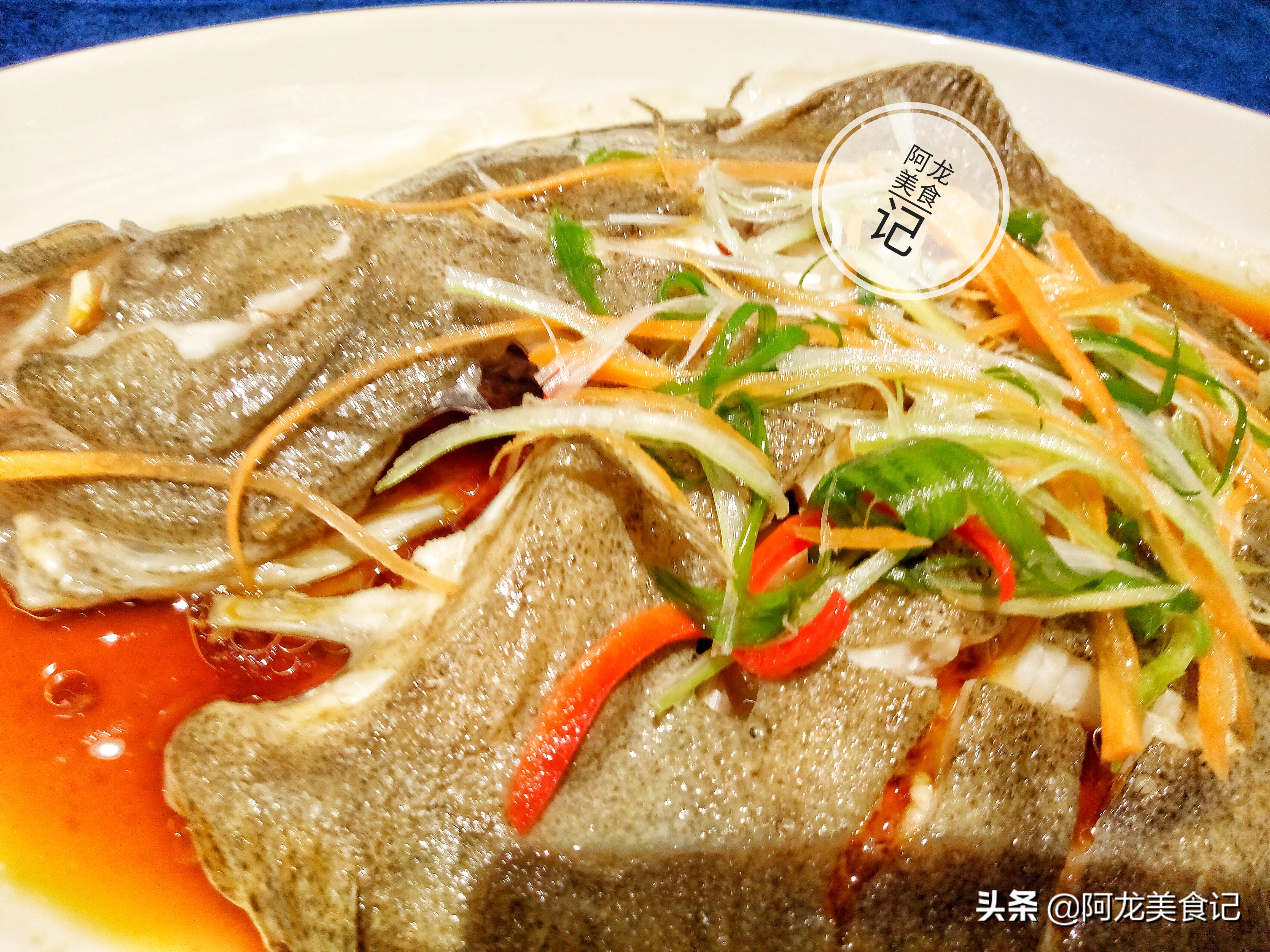 清蒸多宝鱼最正宗的做法,清蒸多宝鱼简单易学鲜美软嫩