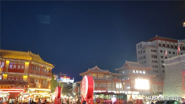 开封鼓楼夜景,开封鼓楼公园