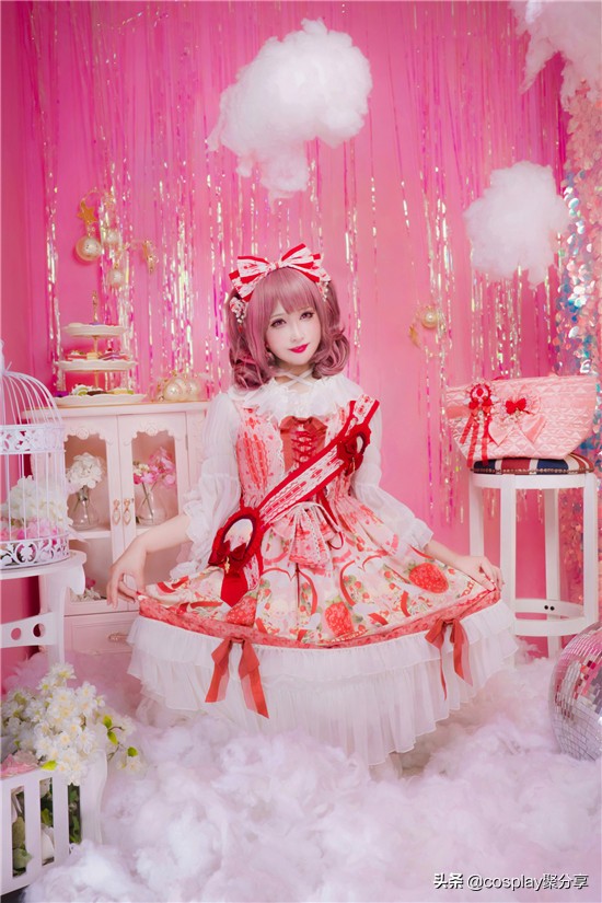春季lolita紫色,lolita华丽夏季