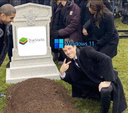 安卓模拟器直接爆粗放下尊严的微软和Windows11要无敌了吗？