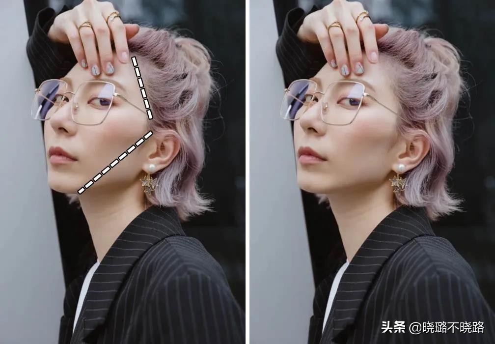 脸型有缺陷的什么发型比较好,脸型不对称什么样的发型好看