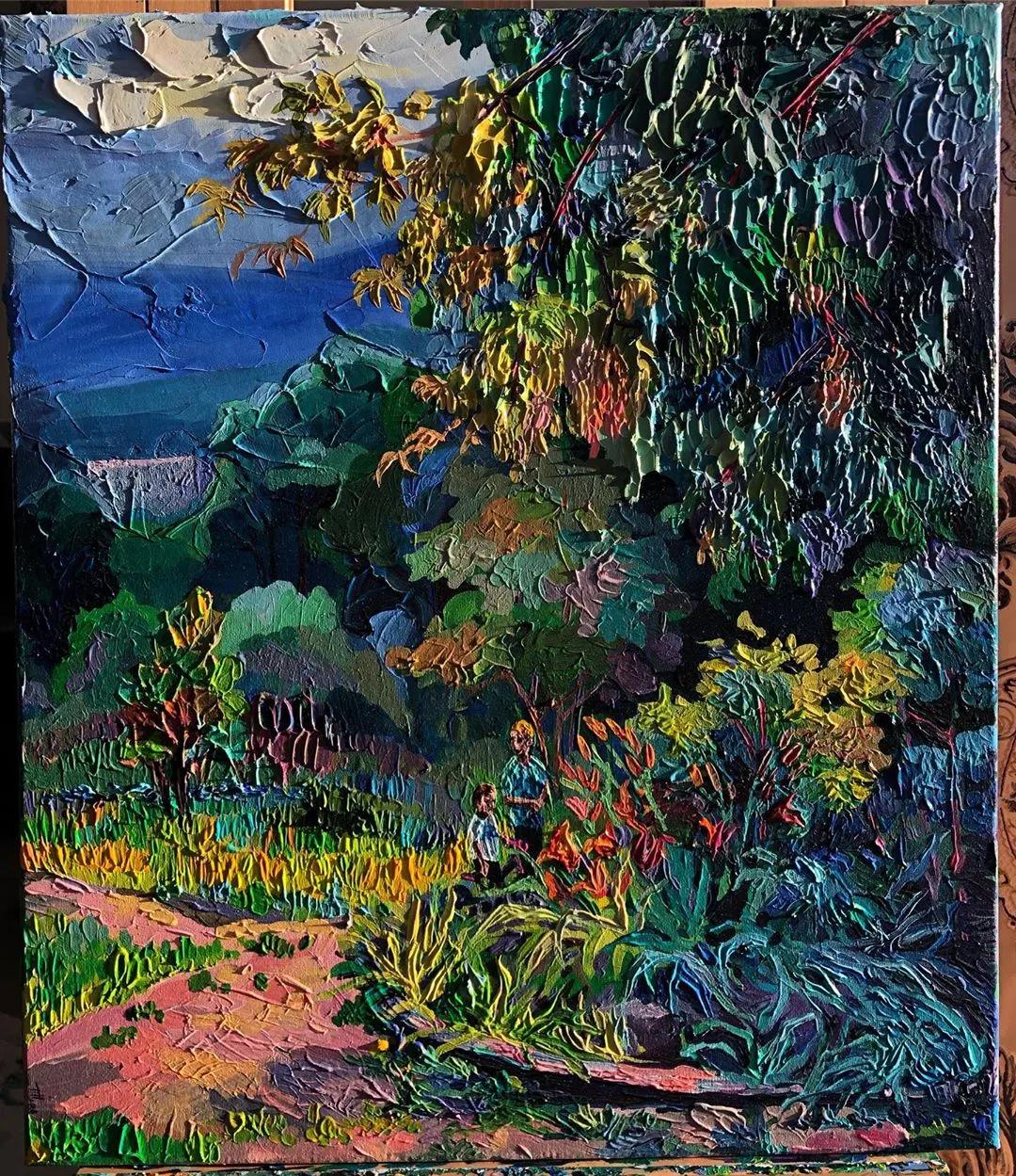 一千元颜料画画,画画颜料全套捡漏