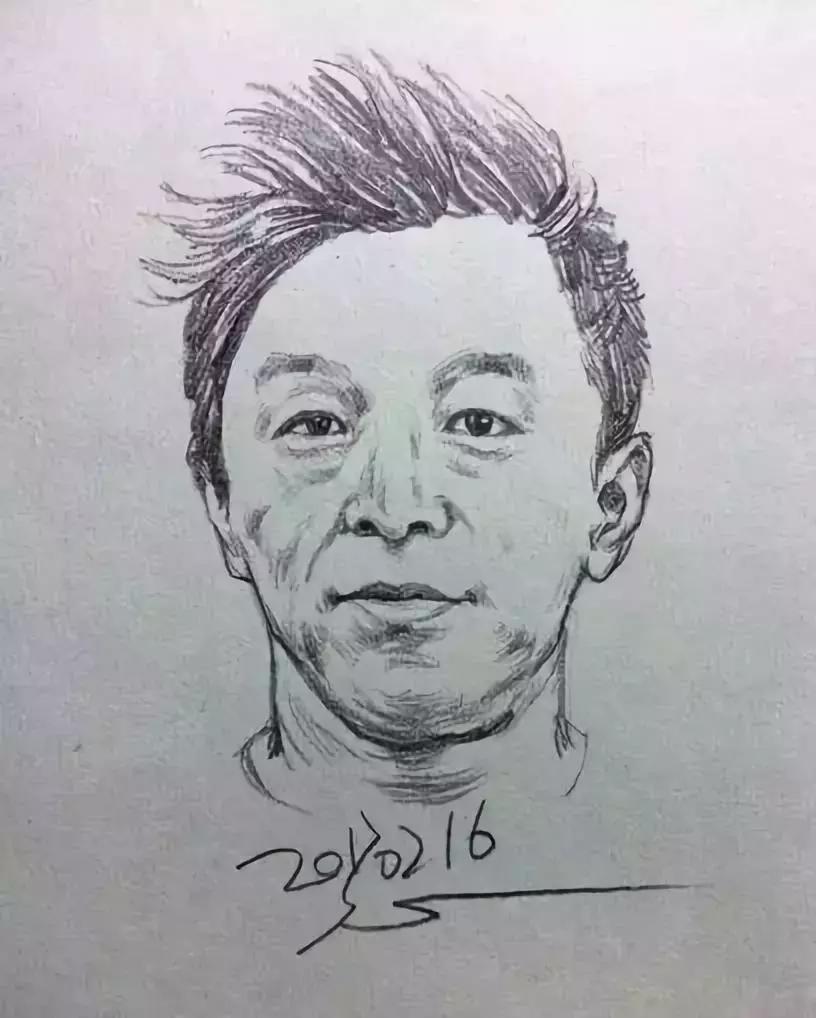 速写看一眼画一笔,用速写的方法画肖像画