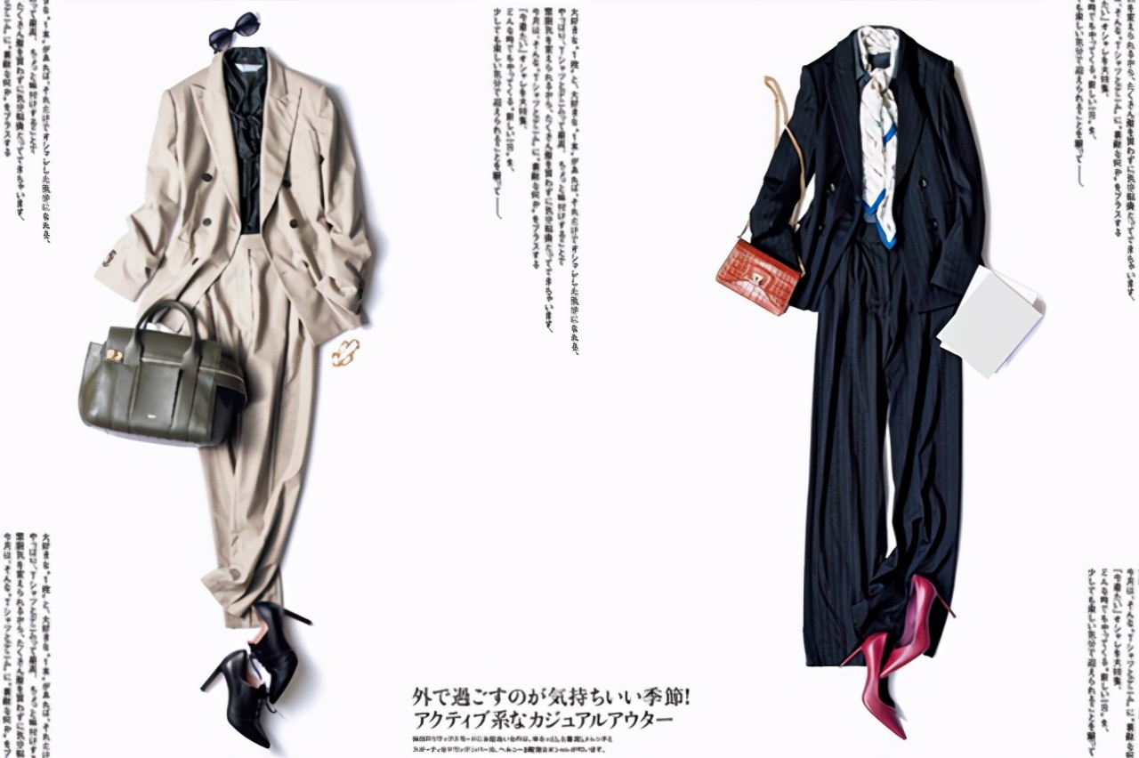 廓形西装适合40岁女人穿吗,四十岁穿什么样的女士西装好看