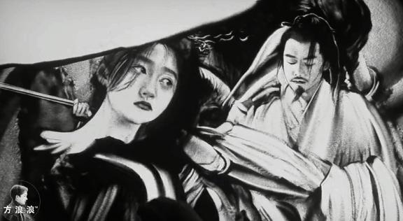 90后小伙手掌画画惊艳众人,神仙手男