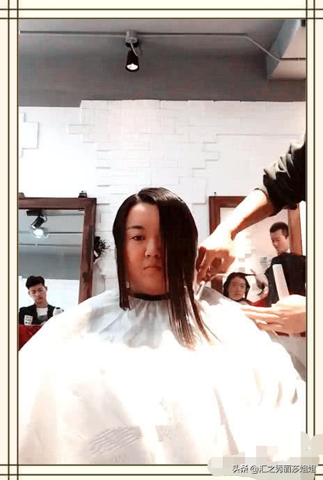 公主切发型适合圆脸型,公主切发型圆脸尝试