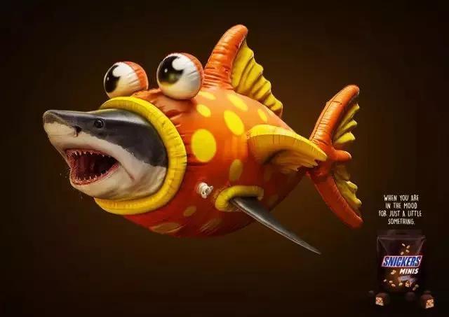 创意行李箱平面广告年轻人的,云南白药奶茶牙膏创意平面广告