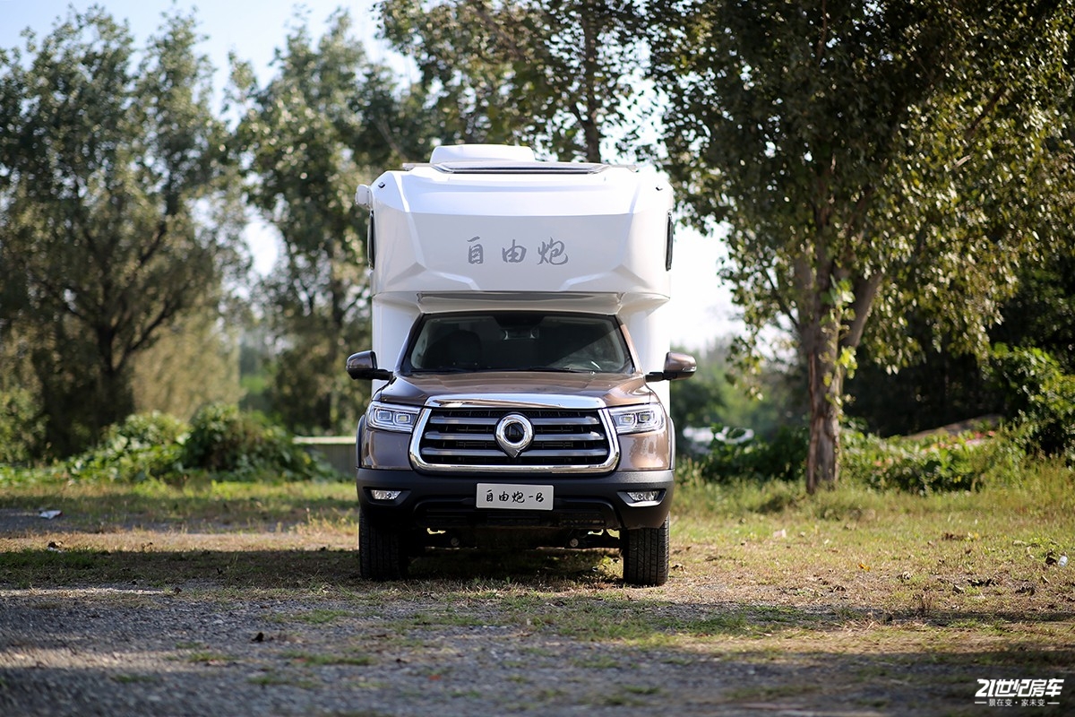 览众自由炮皮卡b型房车价格,2024款览众自由炮房车测试