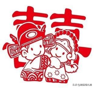 婚礼上的喜字贴哪里比较出片,贴婚礼喜字有哪些讲究