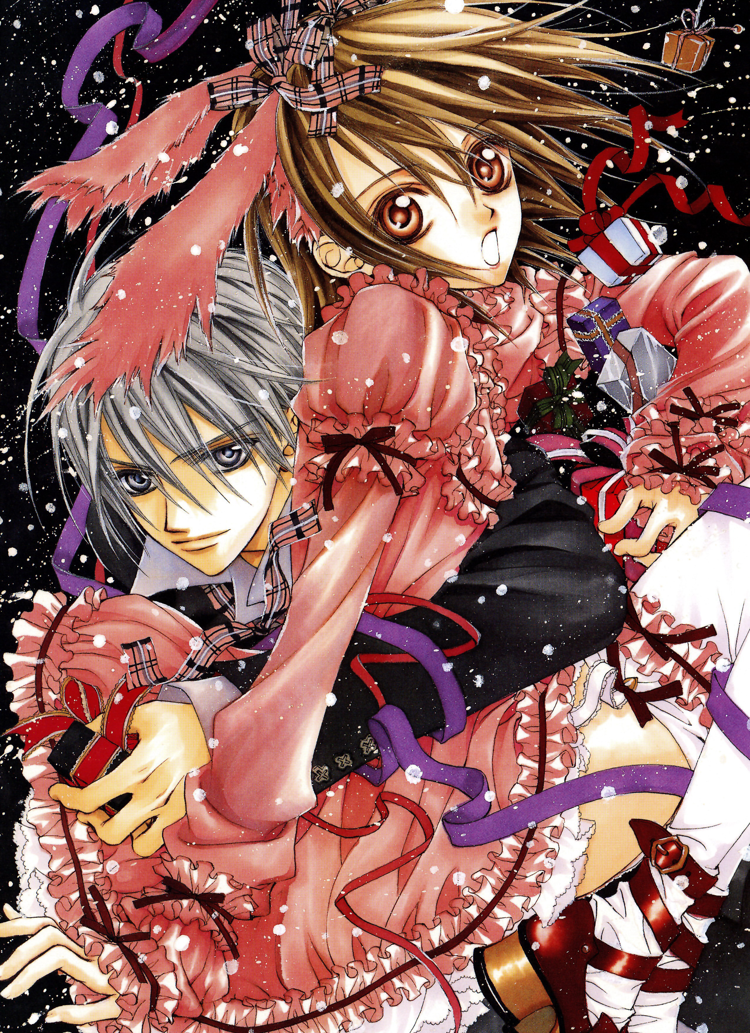 暗黑风吸血鬼动漫图片,吸血鬼骑士漫画手绘