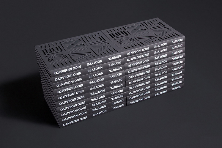 「海平面」瑞士NicoInosanto书籍封面/镂空工艺