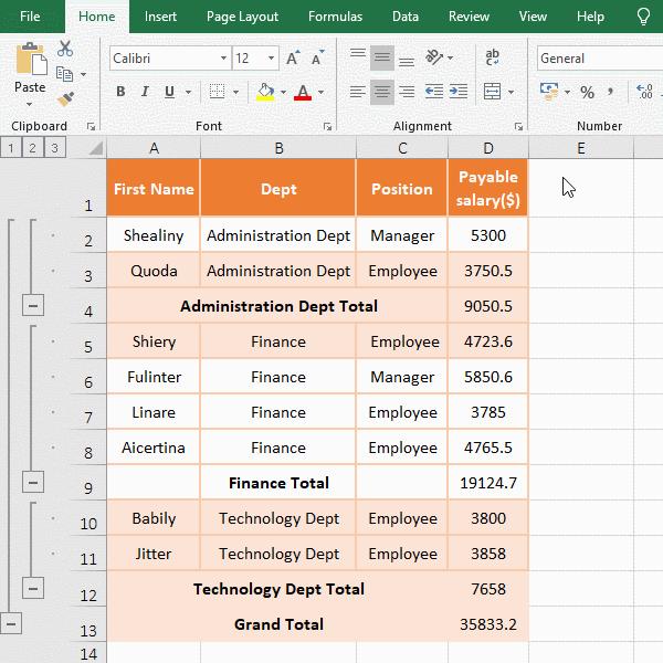 excel如何批量加入分页小计,excel隔行删除小计