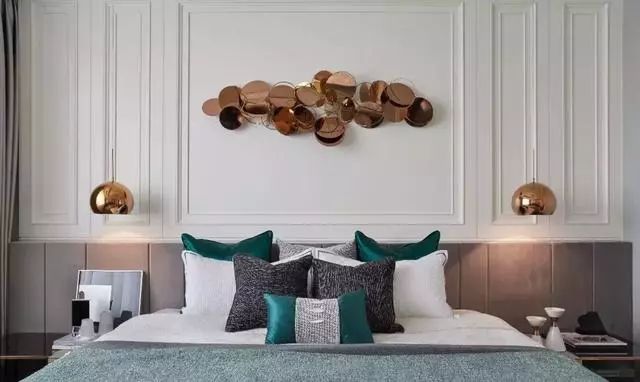 护墙板背景墙最新效果图,欧式护墙板背景墙装修效果