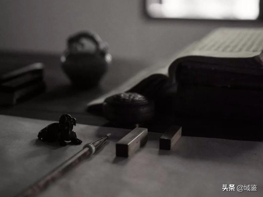 书房文房四宝场景图,文房清供文人的自我审美