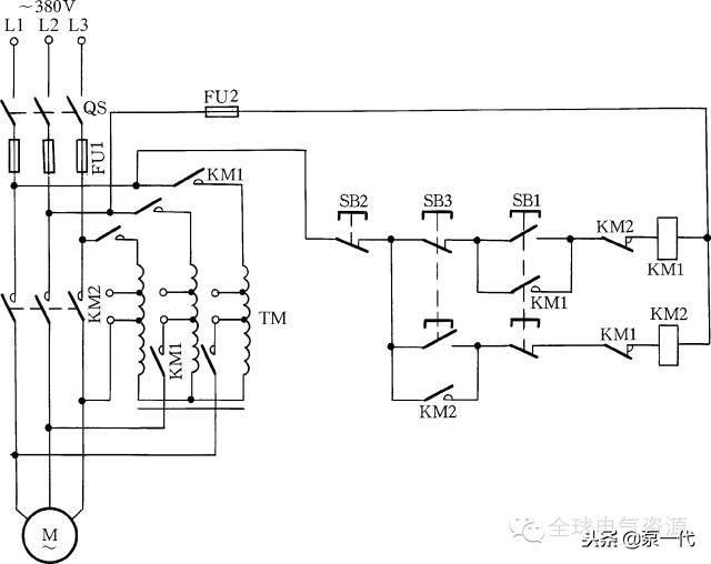 电动机星三角降压启动接线原理,星三角降压启动二次接线教学视频