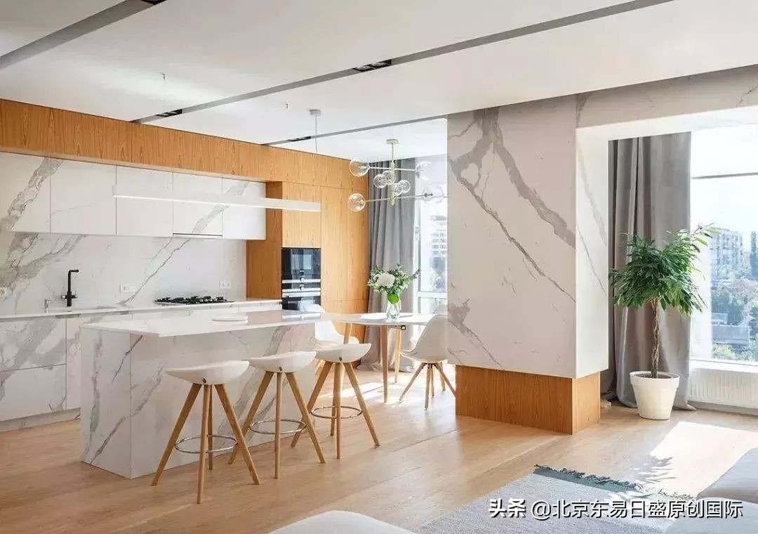 餐厅厨房一体化设计的6个方案,中厨西厨餐厅厨房一体设计