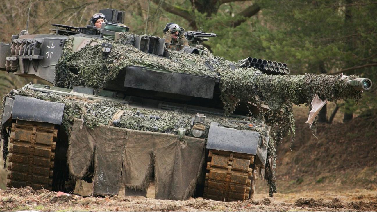 陆战之王豹2a6,陆战王者德国豹2a6主战坦克