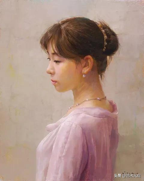 木原和敏人物油画,日本画家超写实人物油画欣赏