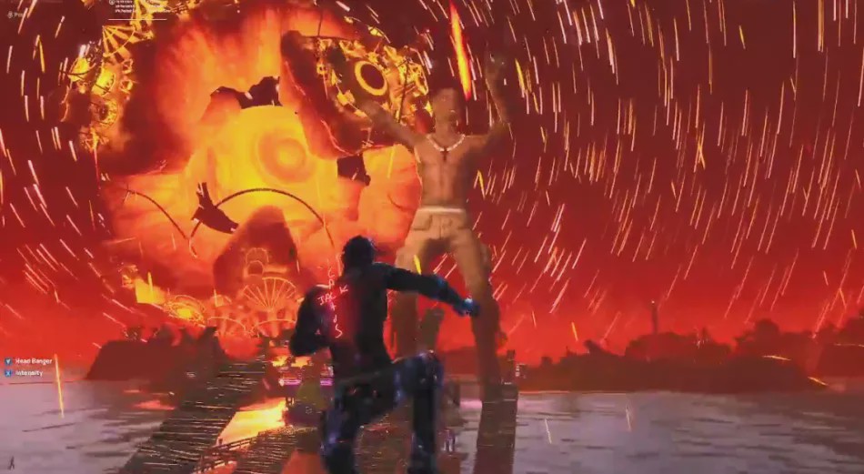 游戏中两千多人参加演唱会,在游戏里举行派对