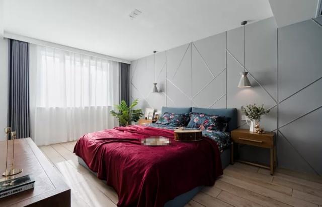 超薄大理石电视墙装修效果图,通风40天搬新家