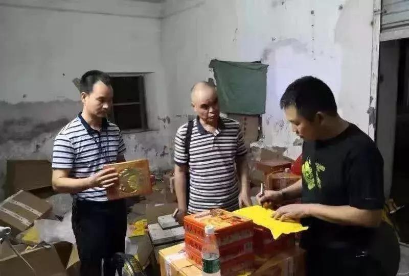 查获假冒月饼,假冒知名月饼的典型性