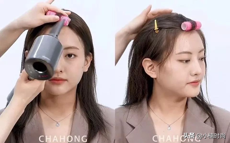 发型师法式刘海鬓角修剪教程,发型师剪法式刘海教程网红